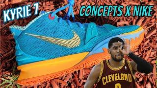 EARLY LOOK | CONCEPTS X NIKE KYRIE 7 | SNEAKER REVIEW