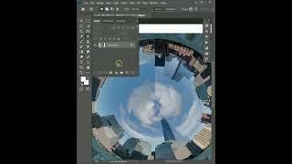 360 view Photoshop #shorts #photoshop