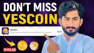 Real Yes COIN TELEGRAM MINING BOT  | YESCOIN Bot UPDATE