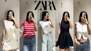 자라 신상 입어보기 ZARA 🩵l 자라 하울 l 신상 원피스, 여름 코디 추천 l 자라 여름 신상️