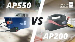 AP550 VS AP200 - Akku-hydraulische Pumpen im Vergleich - Welche ist schneller?