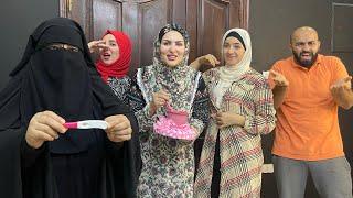 مبروك حماتي حاملرد فعل النمر صدمه 