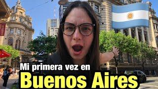 Buenos Aires me SORPRENDIÓ parece EUROPA Primeras Impresiones