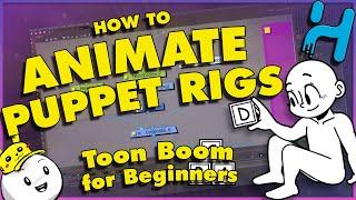 Toon Boom Harmony Rig/Puppet Animation Tutorial (PART 4)