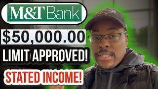 $50k Credit Card and $70k BLOC Approved Very Easily!