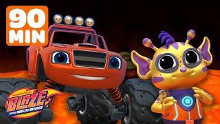 Blaze's BIG Lava Jumps, Transformations, Missions and MORE!  | Blaze and the Monster Machines