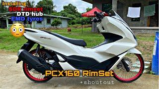 Installing Rimset on Pcx160 | Andreu Cabagyo