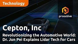 Revolutionizing the Automotive World: Dr. Jun Pei Explains Lidar Tech for Cars