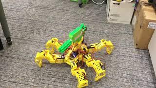 War Machine - 3D Printed 18DOF  Hexapod Battle Bot