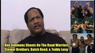 Ron Simmons Shoots On The Road Warriors, Steiner Brothers, Butch Reed, & Teddy Long