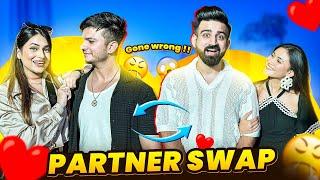 PARTNER SWITCH FOR 24 HOURS  END MEIN FIGHT HO GAYI @rajatswativlogs #funny #prank #switch