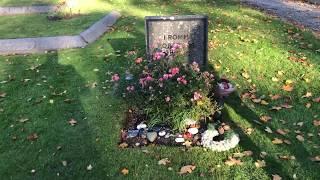 Visiting Quorthon’s grave in Stockholm