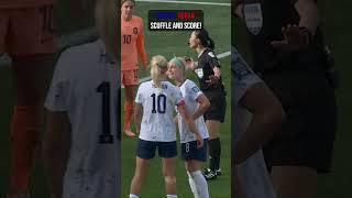 Lindsey Horan SCUFFLE then scores for USA!  #foxsoccer #WorldCup #USWNT #USA