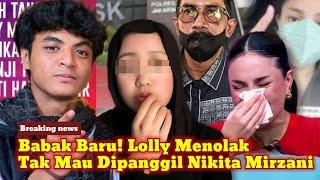 PECAH! Isak Tangis Nikita Mirzani Tahu Lolly Tolak Pulang, Pilih Vadel Badjideh ?