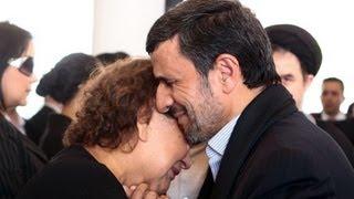 Ahmadinejad Hugs Chavez's Mother: Outrage!