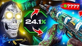 BLOODYCASE AK-47 FIRE SERPENT UPGRADE !! (BLOODYCASE PROMO CODE)