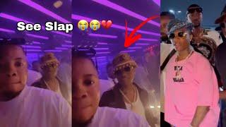 Wizkid Slap and Beat his Biggest Fan in a Club after Meeting Davido as he Cry out in Tears