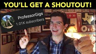 INDIVIDUALLY Thanking My 1,000 Subscribers - (Vlog #222)