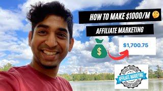 How To Make $1000 Dollars A Month With Affiliate Marketing I Warrior Plus Tutorial