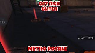 With This Glitch Get Rich in 7minute - Metro Royale - Metro Royale Glitch -Bug