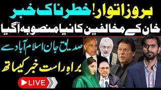 New Plan for Imran Khan & Judges in Supreme Court Discussed by Siddique Jan