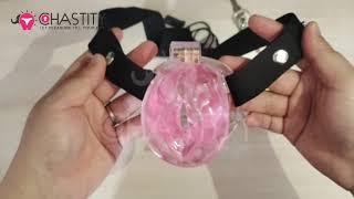 MChastity - How to Use " Sissys In Chastity Bondage " (Pink)