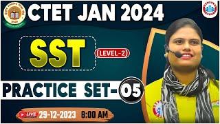 CTET Jan 2024 | CTET SST Paper 2 Practice Set #05, CTET SST PYQ's By Aarooshi Ma'am