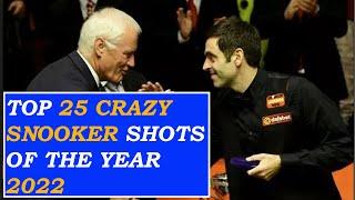 Top 25 Crazy Snooker Shots of the Year 2022