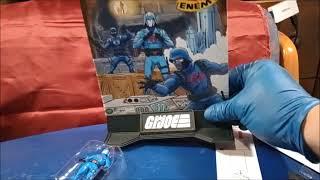 G.I. Joe Page Puncher Cobra Commander Crimson Guard with Comics Opening and Review