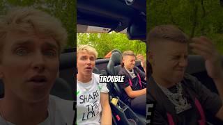 Baby Gronk got ARRESTED in my SUPERCAR!! 