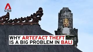 Why artefact theft is a big problem in Bali