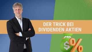 Um was es bei Dividenden-Aktien wirklich geht