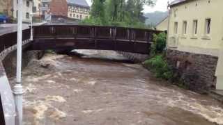 Hochwasser Pockau 2013