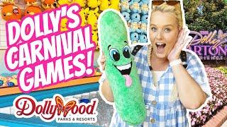 Dollywood's Carnival Games and the NEW Dolly Parton Experience!