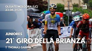 Lo junior Thomas Gamba (Trevigliese) vince il 21° Giro della Brianza