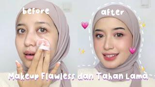 TIPS & TUTORIAL  MAKEUP FLAWLESS & TAHAN LAMA