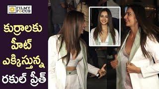 Rakul Preet Sizzling Dress at Bollywood Movie Screening - Filmyfocus.com