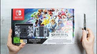 Nintendo Switch - Super Smash Bros. Ultimate-Edition BUNDLE  UNBOXING - TEST