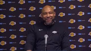 Darvin Ham PostGame Interview | Los Angeles Lakers vs Milwaukee Bucks