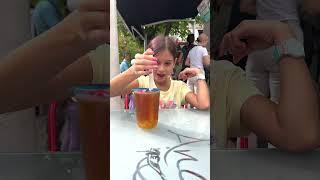  TEO la Bubble Tea  BOBA CHALLENGE #shorts #marastefania