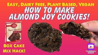 BEST Soft Baked Almond Joy Mound Cookies Hack You Won't Believe!