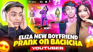 Eliza Propose Prank On Bachha Youtuber Gone Wrong  On Live - Garena Free Fire