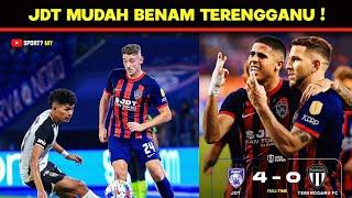 Bergson Cipta 3 GOL ! JDT Benam Terengganu di Liga Super Malaysia 2024 !
