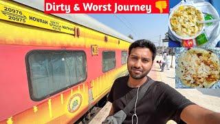Howrah-Mathura Chambal Express Train Journey •Dirty & Worst Journey• 