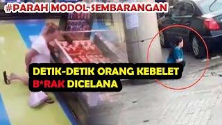 B*rak Di Celana  Di Jalan!! JOROK Detik Detik Kumpulan Orang Kebelet B*rak Di Celana PUP Di Jalan