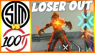 LOSER OUT! TSM vs 100T HIGHLIGHTS - VCT Challengers 3 NA VALORANT