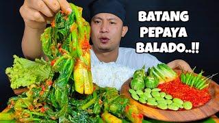 BATANG PEPAYA BALADO‼️PETAI, TERONG, TIMUN, CABE RAWIT, SELADA