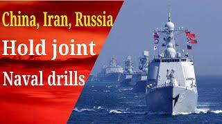 China, Iran, Russia Hold Joint Naval Drills In Gulf Of Oman