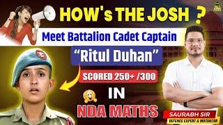 NDA 148th Course POP : Meet BCC "Ritul Duhan" | Inspirational Journey of NDA Female Cadet | MKC