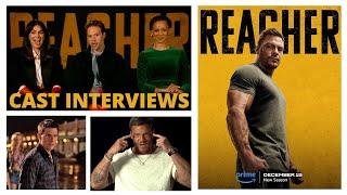 REACHER CAST INTERVIEWS | Making of Season 2 | Success of the show | Alan Ritchson